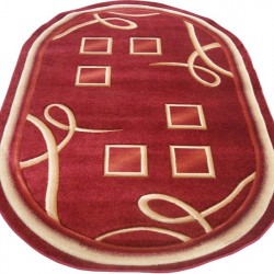 Синтетичний килим Hand Carving 0512 bordeaux-d.beige  - Висока якість за найкращою ціною в Україні